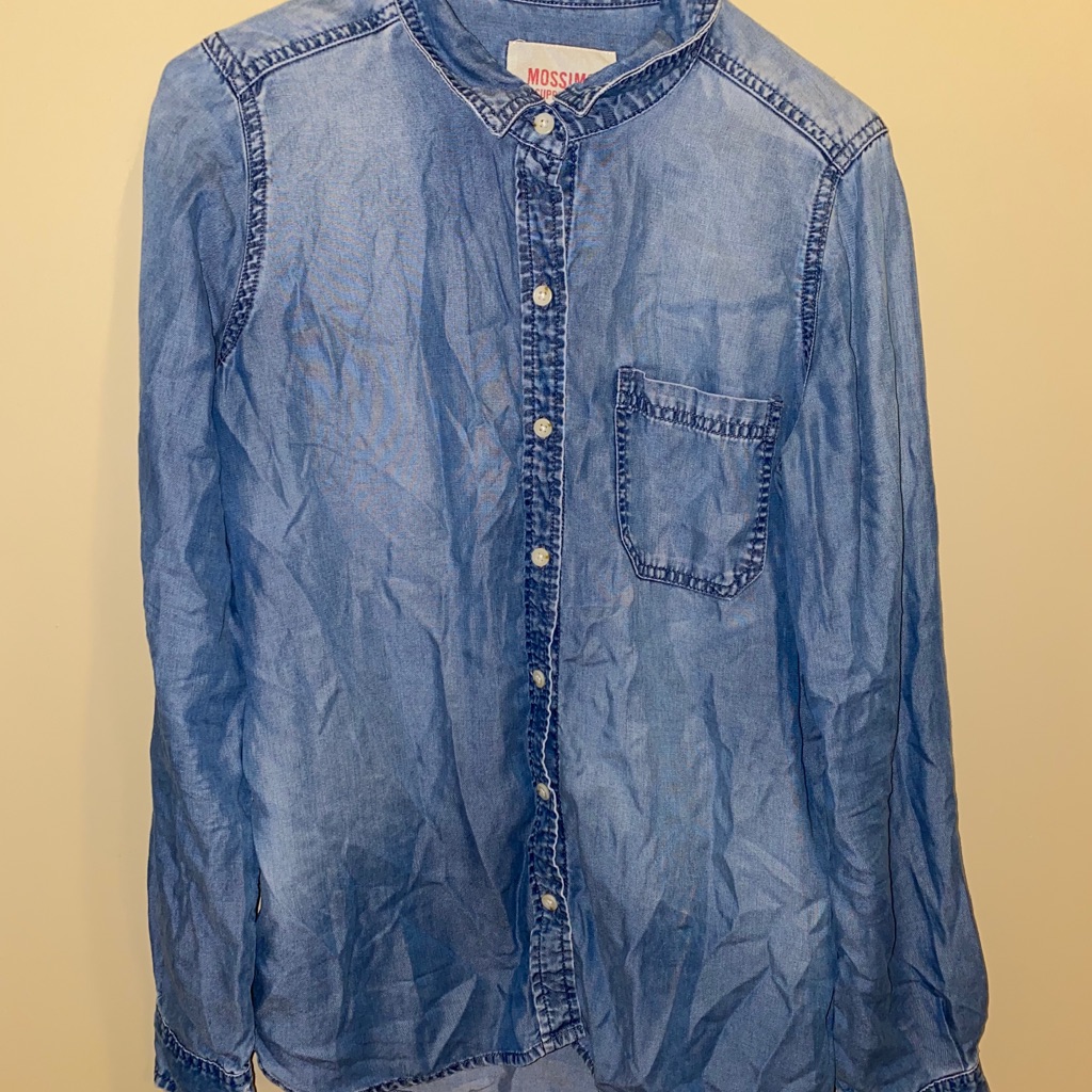 Mossimo Blue Button Down